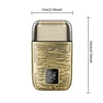 thumbnail image 3 of Danhjin Mini Shaveraver Mini Portable Body Wash Head Usb Rechargeable Men's Beard Knife Kitchen Appliances, 3 of 6