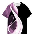 thumbnail image 5 of Men'S T-Shirt Short Sleeve Printed Summer Round Neck Top Trend Casual Sweatshirt 2XL, 5 of 5