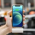 thumbnail image 6 of iWALK Mini Portable Charger Power Bank 3350mAh Compatible with iPhone 14/13/12 Pro Max/11 Pro, with Built in Cable, White, 6 of 8
