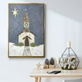 thumbnail image 5 of A Silent Night III - Framed Gallery Wrapped Holiday Canvas - 17 x 25 - Gold Frame, 5 of 8