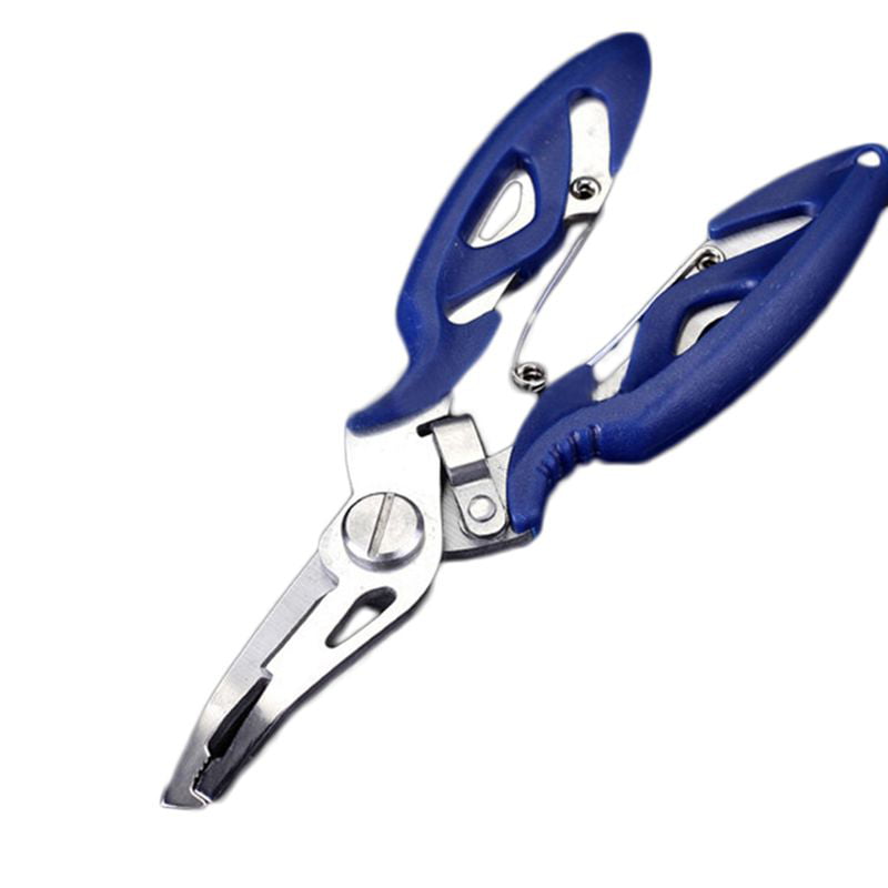 Aluminum Fishing Pliers 4.9'' Saltwater Braid Line Scissors Hook Cutter G2P7 