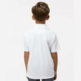 thumbnail image 3 of Paragon Youth Saratoga Performance Polo, Moisture-Wicking Microfiber Shirt, UPF 30+, White, XL, 3 of 5
