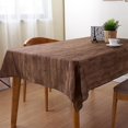 thumbnail image 5 of Wood Grain Printed Tablecloth Brown Tablecloth Waterproof And Oilproof 140X200Cm Brown, 5 of 5