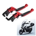 thumbnail image 1 of Motorcycle Brake Handles, Easily Installed CNC Aluminum Alloy 2 Pcs Motorcycle Brake Levers    For Motorbike Modification, 1 of 8