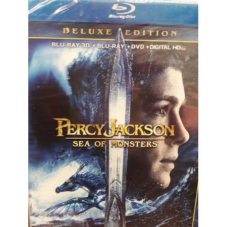 Percy Jackson: Sea of Monsters (3D Blu-Ray/Blu-Ray/DVD) Combo Logan (Brave 3d Blu Ray Best Price)