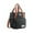 Black, variant on xaoyunyn Versatile Shoulder Crossbody Ice Bag Tote for Outdoor Picnics,Large Capacity Insulated Cooler Bag for Hot and Cold Retention,Stable and Scratch Proof with Handhold and Detachable Strap