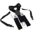 thumbnail image 2 of Children's Suspender Metal Clip Y Back Adjustable Elastic Suspenders Bow Tie Set, 2 of 4