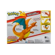 Pokemon Charizard Deluxe Feature Figure - Includes 6-inch Interactive Charizard Figure plus 2-inch Pikachu Figure with Figure Launcher