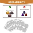 thumbnail image 3 of Aluminum Foils Lids Seals - Reuse Capsules Coffee Pods 120Pcs, for Vertuoline Vertuo Reuse Coffee Pods Cover Seals 62mm, 3 of 5