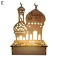 thumbnail image 2 of Travelwant Eid Crafts Night Light, 3D Wooden Handmade Moon Star LED Lights Decor, Ramadan Mubarak Lamp Decorations, Eid Ornaments Gift for Muslims, Ramadan Gift, Islamic Wall Table Decor, 2 of 2