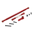 thumbnail image 3 of Yinanstore Tige de Liaison de Direction Réglable RC Installation Facile DIY Tige Servo et Bras Modifiés avec Vis pour Accessoire de Véhicule MN86 Rouge, 3 of 8