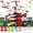 Red, variant on Airplane Toy,Transport Cargo Airplane Toys Music and Airplane Car Toy Play Set, with Vehicle Car Toy 1 Map 1 Barricade for 3+ Red