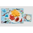 thumbnail image 3 of Printtoo Whale Print Personaized Gift For Kids Placemat & Coaster Set For Girls,Boys Gift,Christmas Gift-8x11.5 Inch, 3 of 5