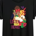 thumbnail image 3 of Encanto - Listen To Your Heart Dolores - Juniors Ideal Flowy Muscle T-Shirt, 3 of 5