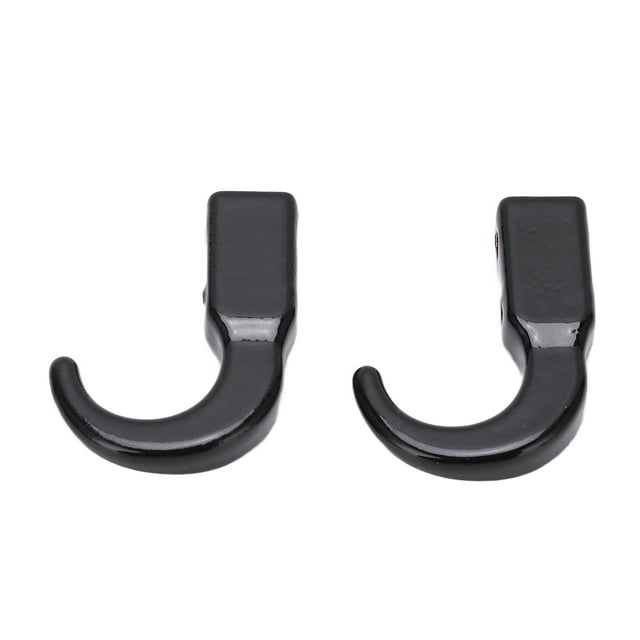 RC Simulation Trailer Hook, Durable Lightweight Metal RC Trailer Hook Compact Zinc Alloy With Screw For 1/10 RC Car Black,Silver, Color