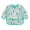 Mint Green, variant on oqasdz Baby Care Boys Girls Long Sleeve Cartoon Prints Soft Comfortable Cute Bibs, Size 6-12 Months
