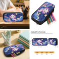 thumbnail image 6 of Yuyamidu Purple Axolotl Kids School Backpack Set, 17 Inch 4 Piece Flap Backpack with Lunch Bag, Pencil Case and Water Bottle Holder, Large Capacity Bookbag for Classroom and Campus Use, 6 of 7