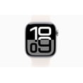 thumbnail image 2 of Restored Apple Watch Series 10 GPS + Cellular 42mm Silver Aluminium Case with Light Blush Solo Loop - Large Band (Refurbished), 2 of 5