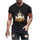 thumbnail image 2 of Blusas y camisas de manga corta y cuello redondo para hombre. Blusas/camisetas de manga corta con cuello redondo y estampado de Halloween para hombre. Blusa para hombre., 2 of 5