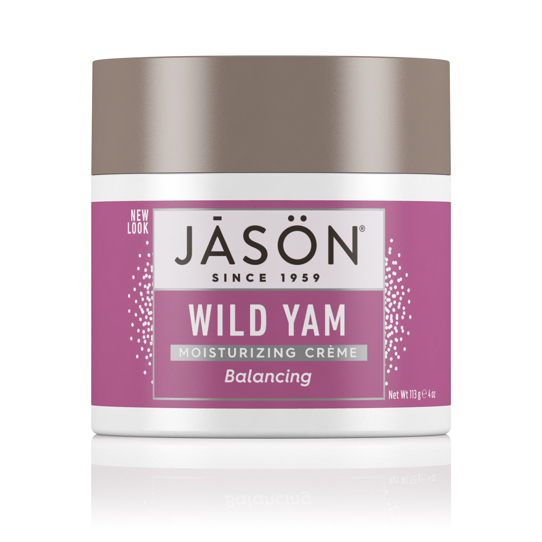 Jason Balancing Wild Yam Moisturizing Creme, 4 oz - Walmart.com.