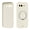 Beige, variant on Luxury Magnetic Silicone + Microfiber Lining Case for Google Pixel 10a, Compatible with MagSafe, Ultra Slim Rotating Ring Stand Protective Cover for Google Pixel 10a, Beige