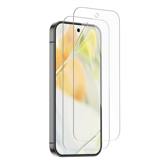 2 PCS for Google Pixel 10 / 10 Pro Tempered Glass Screen Protector, Anti Scratch Bubble Free Touch Sensitive Anti-Fingerprint Gloss Finish HD Clear Film, Clear