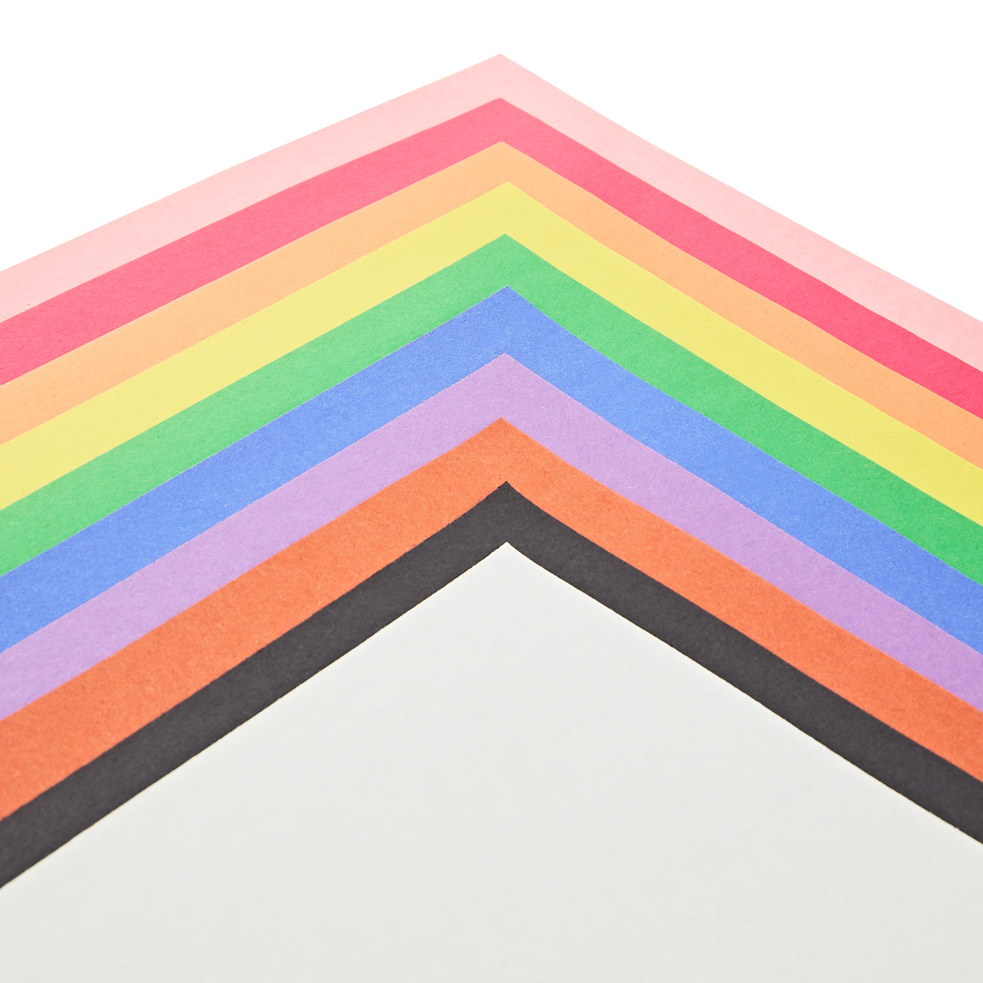Pen + Gear 9in x12in Construction Paper, Heavyweight, 10 Assorted Colors, 50 Sheets