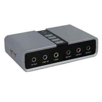Creative Sound Blaster Omni Surround 5.1 – Scheda Audio USB Con Amplificatore Cuffie 600 Ohm E Doppio Microfono Per PC E Mac