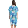 thumbnail image 3 of Beach Vacation Clothes Kimono Cardigan Loose Swimsuit Cover Up for Women Dreamy Cute Whale S, 3 of 6