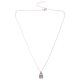 thumbnail image 2 of Collar de pareja Collar de amor Collar con colgante de cerradura de acero inoxidable Collar de moda, 2 of 5