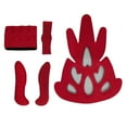 thumbnail image 1 of S SERENABLE Coussinets en Mousse Absorbant la Sueur de Remplacement pour Doublure de Casque de Vélo Lavage Nettoyage Coussinets Rouges, 1 of 9
