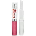 thumbnail image 6 of (2 pack) Maybelline SuperStay 24 2-Step Liquid Lipstick, Very Cranberry, 6 of 12