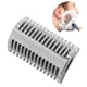 thumbnail image 5 of Cabezal de repuesto para maquinilla de afeitar manual de aleación de zinc, doble peine abierto, cabezal de metal duradero, herramienta de afeitado sin (Patrón 3), 5 of 7