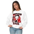 thumbnail image 4 of Kanji Style Betty Boop Major Sass Women Crewneck Sweatshirt Brisco Brands S, 4 of 6