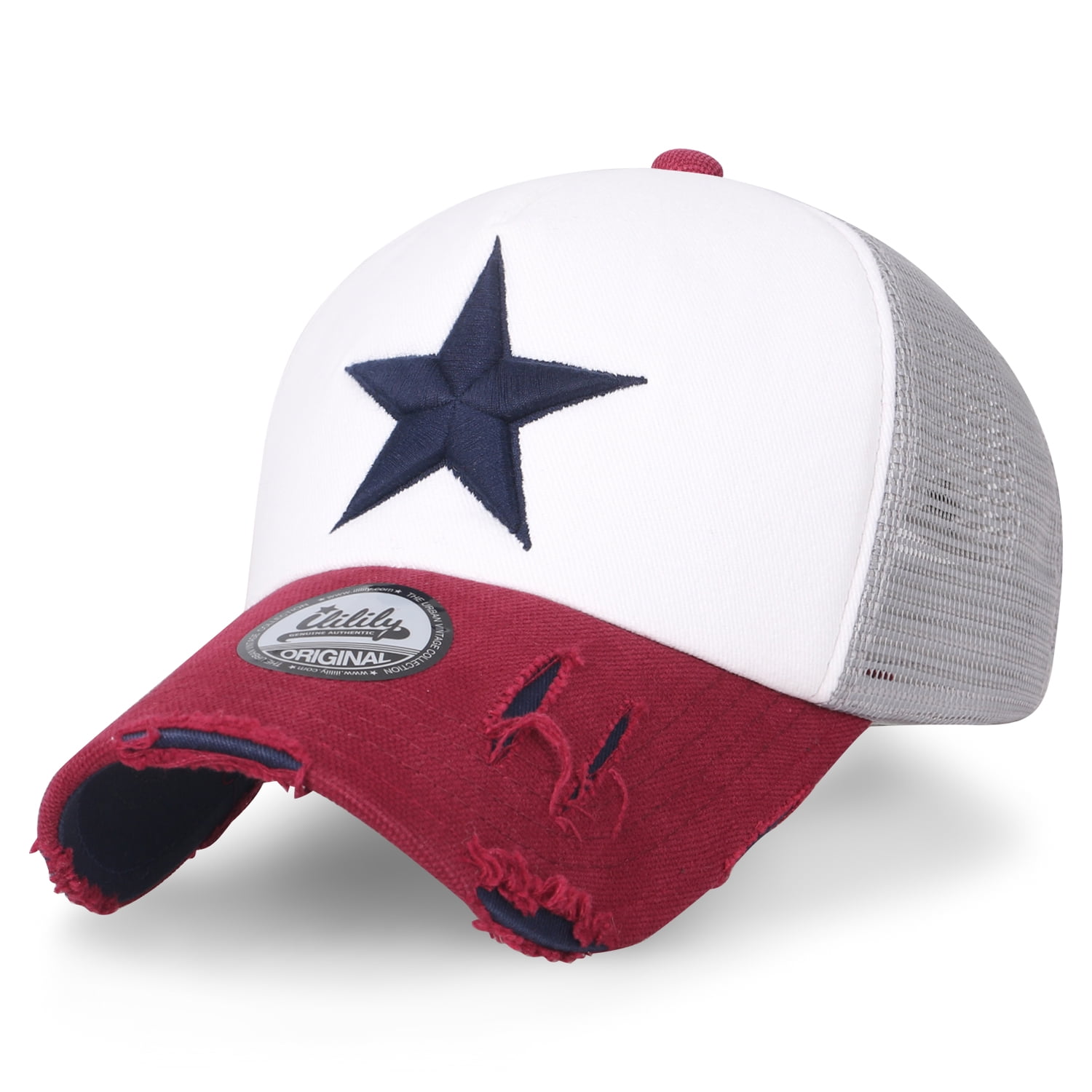 walmart red baseball cap