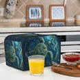 thumbnail image 6 of Goofa Artistic Turtle Earth Print Toaster Cover 4 Slice, Four Slice Bread Machine Cover Quilted Toaster Covers Bread Maker Cover Kitchen Appliance Cover, 6 of 7