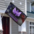 thumbnail image 4 of Pancreatic Cancer Awareness Flag 3X5 Ft - UV Fade Resistant - Garden Yard Flag Outdoor Flag with Grommets, 4 of 8