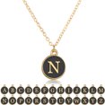 thumbnail image 2 of Collier pour Femmes Simple A à Z Pendentif Collier Charme Collier Clavicule, 2 of 6