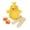 Yellow, variant on Cjfdfy Toddler Baby Baby Boys Girls Duck Outfit Halloween Animal Costume Newborn Baby Fall Clothes Plush Long Sleeve Hoodies Rompers Stripe Long Pants Set