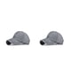 thumbnail image 2 of Qarigey Gorra de béisbol para mujer, gorra deportiva con cola de caballo, primavera otoño, poliéster, transpirable, informal, accesorio Gris 2piezas, 2 of 6