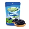 thumbnail image 2 of Frenature Freeze Dried Blueberries, 100% Natural Whole Dried Fruits, Grade A Canadian Blueberries, Gluten-Free & Vegan, Ideal for Snacks & Camping 36g (Pack of 4), 2 of 7