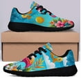 thumbnail image 3 of Hello Summer Flamingo Shoes Sneakers Black Size 7, 3 of 7