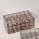 thumbnail image 3 of Joyeros Para Mujeres Y Niñas, Caja Organizadora De Joyas De 3 Capas, Organizador De Almacenamiento De Joyas Acrílico Transparente Para Pendientes, Anillos, Collares, Pulseras, 3 of 7