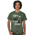 thumbnail image 5 of Hunter Life Top of the Food Chain Men's Graphic T Shirt Tees Brisco Brands X, 5 of 6