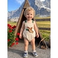 thumbnail image 6 of RUINIXCW Newborn Baby Boy Duck Outfit Corduroy Romper Overalls Infant Baby Boys Spring Summer Fall Clothes Mallard Embroidery Loose Bodysuit Jumpsuit, 6 of 10