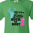 thumbnail image 4 of Inktastic Gender Reveal Will It Be a Little Buck or Doe? Youth T-Shirt, 4 of 5
