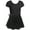 Black, variant on Girls Ballet Leotards with Removable Skirt Short Sleeve Ballet Dance Dress Outfit Kids Gymnastics Costume