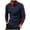 C95/Navy, variant on XIYON Mens Long Sleeve Polo Shirts Men's Color Blocked Button Up Collar Sportswear With Design Shirt Classic Comfortable Golf Shirts For Men