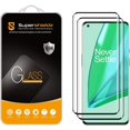 thumbnail image 1 of (2 Pack) Supershieldz Designed for OnePlus 9 Pro/OnePlus 9 Pro 5G Tempered Glass Screen Protector, 0.33mm, (Full Cover), 1 of 5