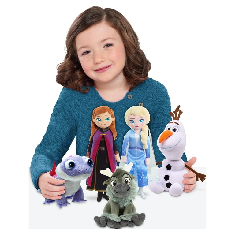 Disney Frozen Plush Collector Set, Kids Toys for Ages 3 Up, Size: 9.84 inches; 7.87 inches; 5.12 Inches